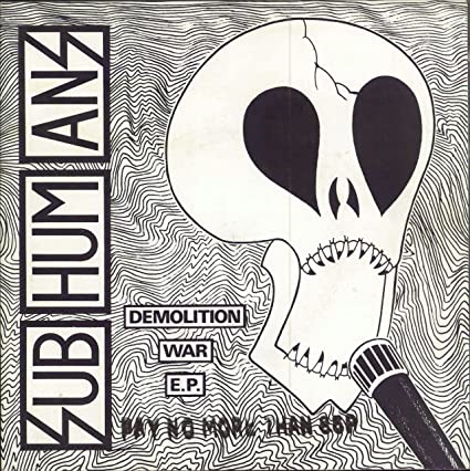 SUBHUMANS - Demolition War E.P.