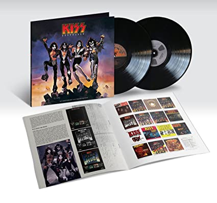 KISS - DETROYER 45th ANNIVERSARY 2 LP DELUXE 180 GRAM VINYL