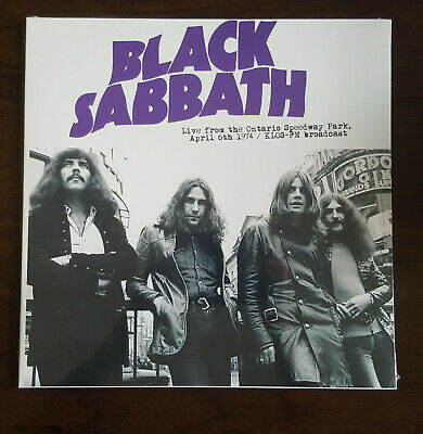BLACK SABBATH - Live from the Ontario Speedway Park - Purple vinyl