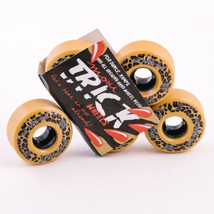 MOXI TRICK WHEELS tan - set of 4 wheels (55mm)