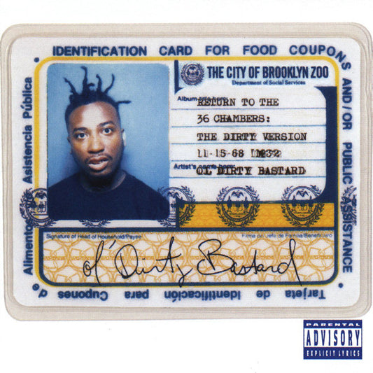 Ol' Dirty Bastard- Return To The 36 Chambers: The Dirty Version (Double LP)