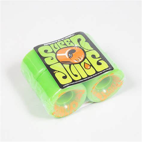 OJ SUPER JUICE WHEELS (GREEN) 60MM 78A 4 PACK