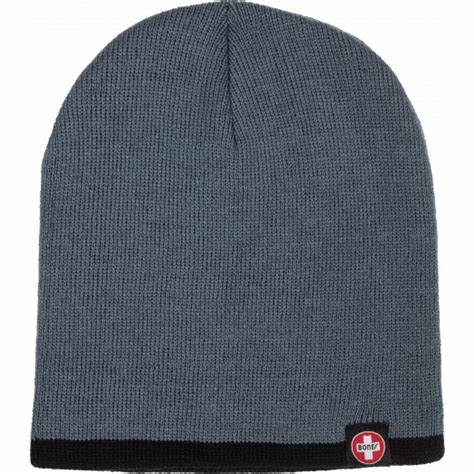 Bones - Striped Grey Beanie