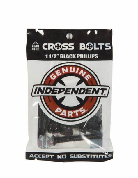 Independent Genuine Parts Phillips Hardware 1 1/2in - Black