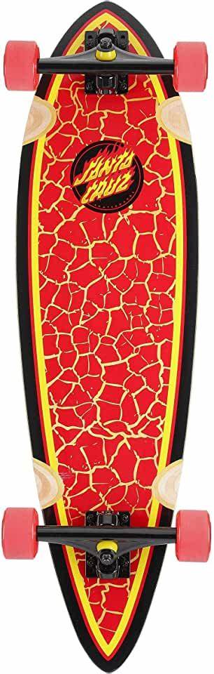 Santa Cruz Flamedot Pintail Longboard