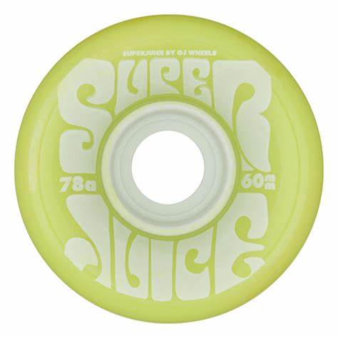 OJ SUPER JUICE WHEELS (SAGE) 60MM 78A 4 PACK