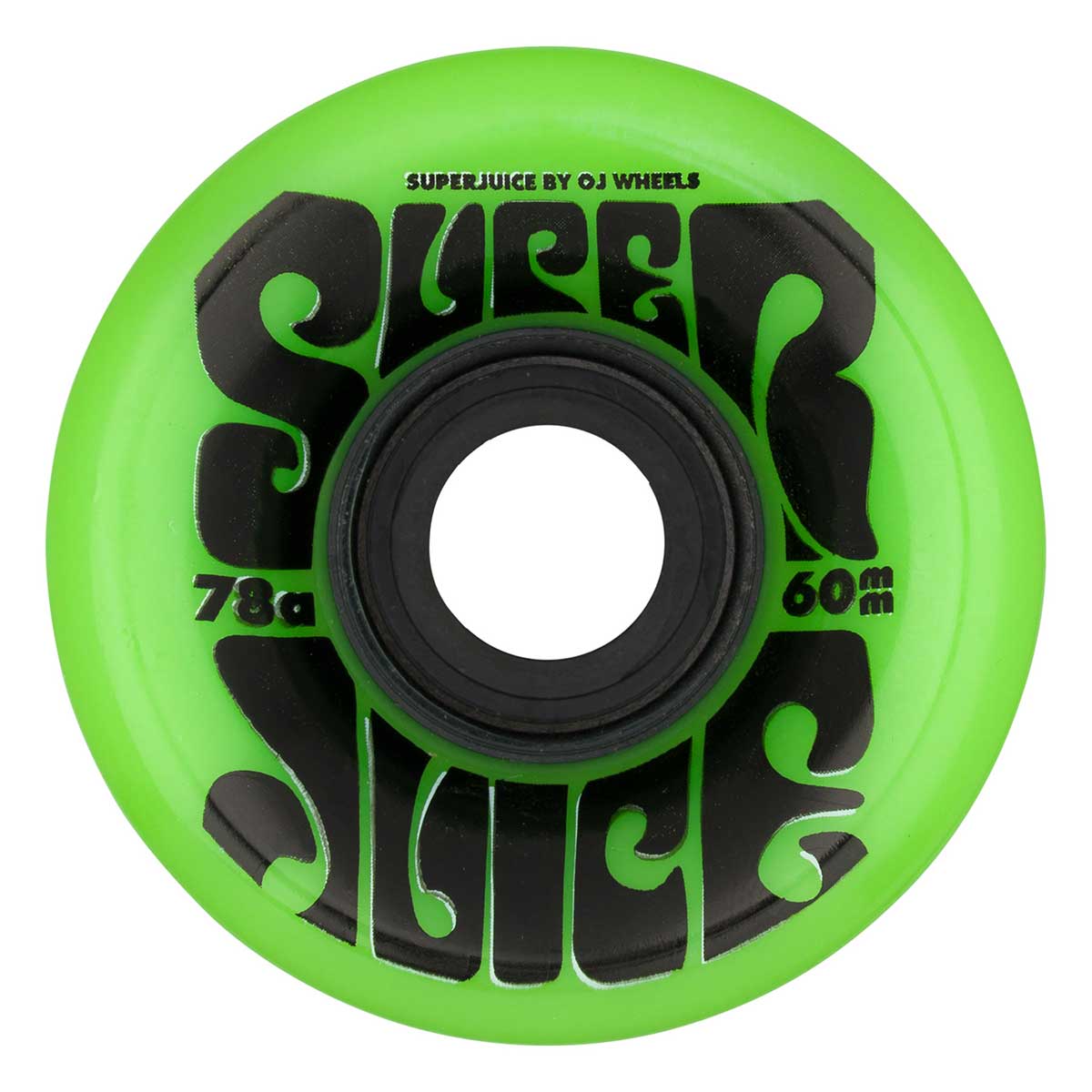 OJ SUPER JUICE WHEELS (BRIGHT GREEN) 60MM 78A 4 PACK