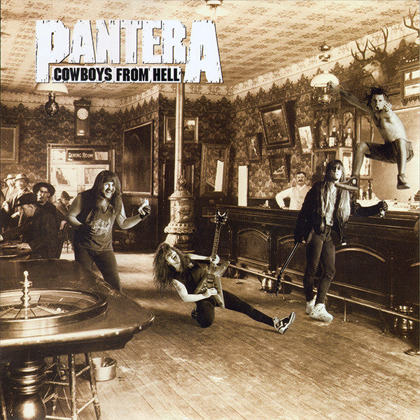Pantera - Cowboys From Hell (limited edition white &whisky brown marbled vinyl)