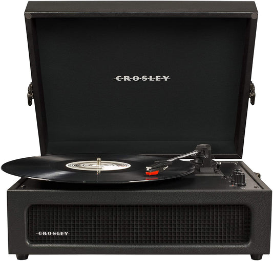 Crosley Voyager Vintage Portable Turntable Black