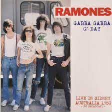 RAMONES - GABBA GABBA G'DAY live in Sidney Australia 1980