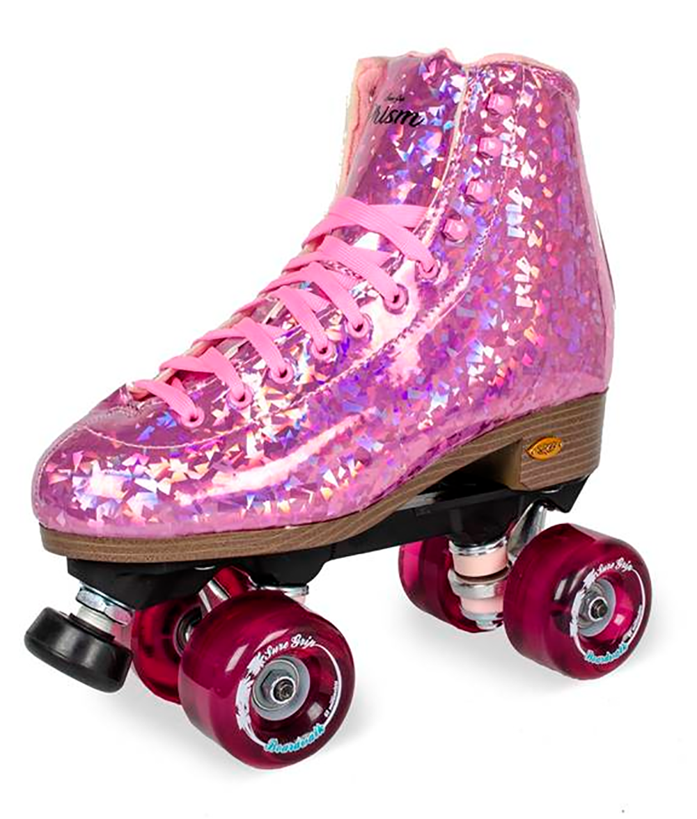 Sure-Grip Skates - Prism Pink Limited Edition outdoor wheels