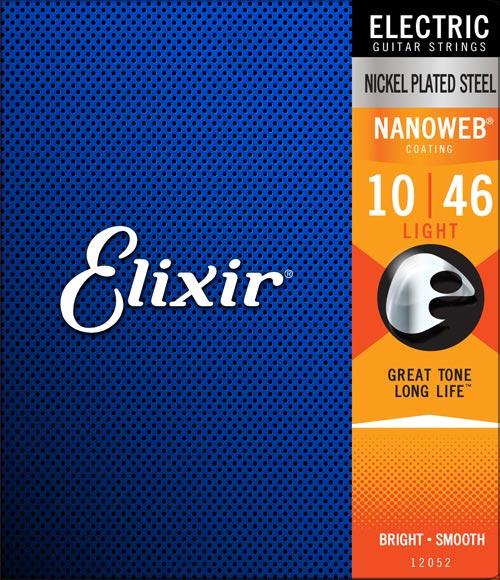 Elixir Electric Guitar Strings Nickel Plated w/ NanoWeb Coating