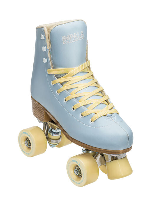 Impala Sky Blue & Yellow Roller Skates