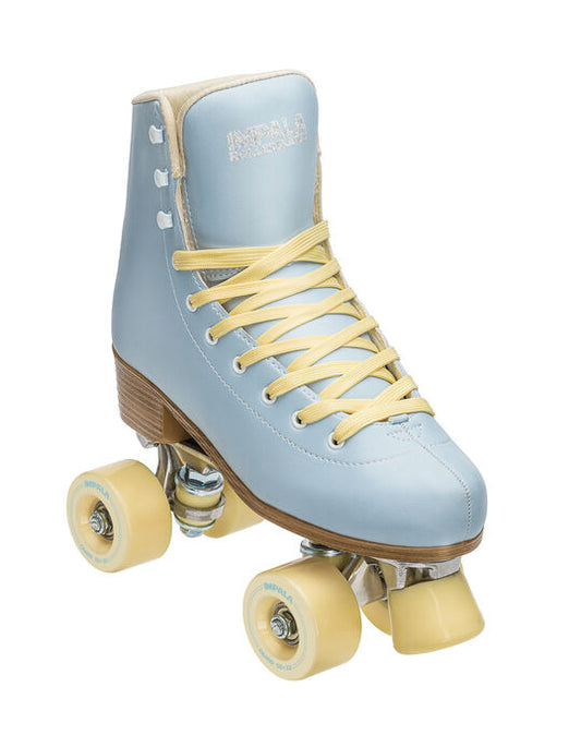 Impala Sky Blue & Yellow Roller Skates