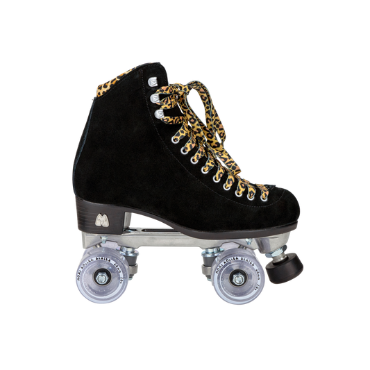 Moxi Roller Skates - Panther Black Suede