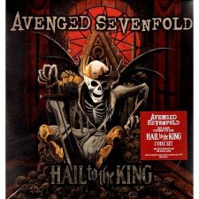 AVENGED SEVENFOLD - HAIL TO THE KING ( 2 disc set)gold colored vinyl limited edition