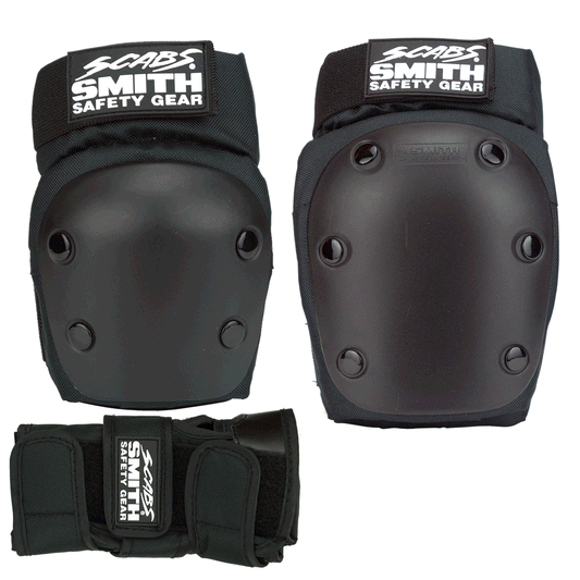 SMITH SCABS - Protective PAD SET BLACK