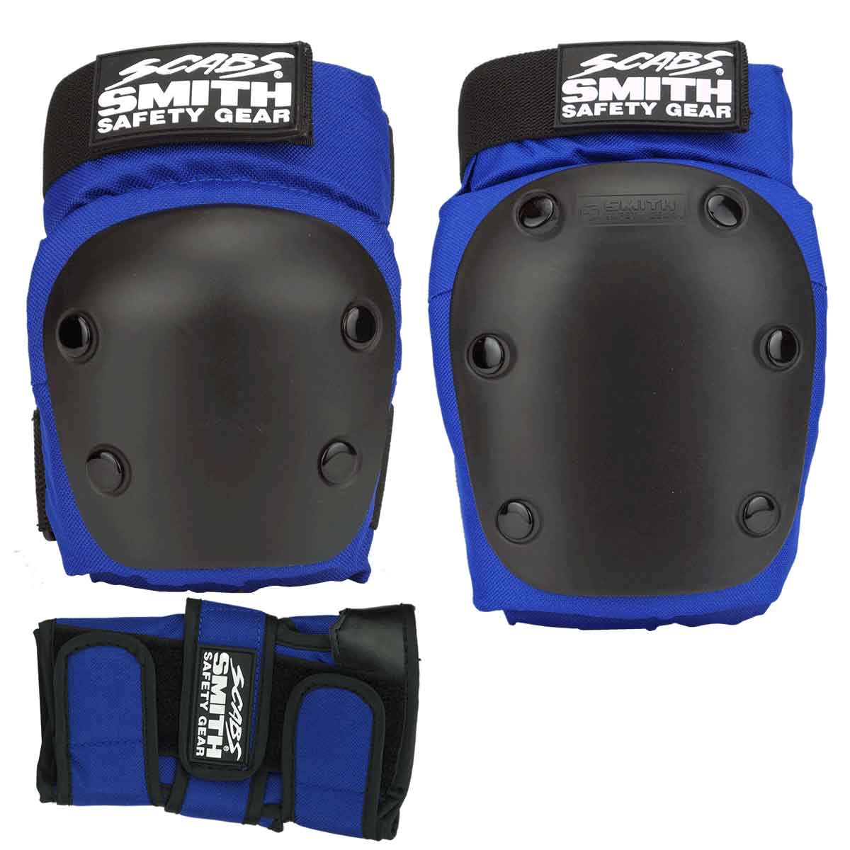 SMITH SCABS SAFETY GEAR - BLUE - ADULT