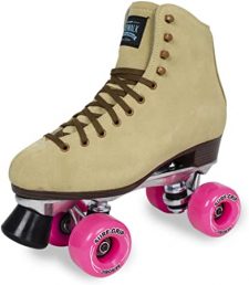Sure-Grip Tan Boardwalk Skates Outdoor Package